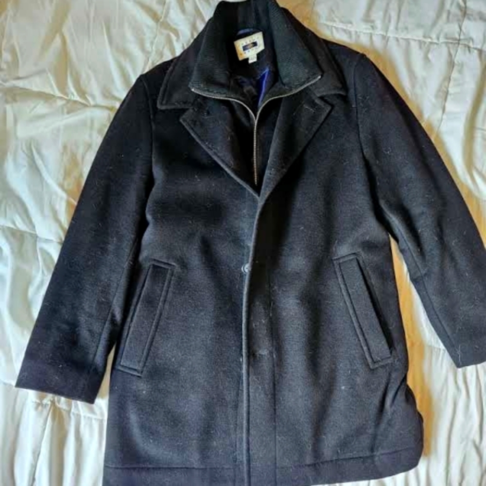 Joseph Abboud wool peacoat men's medium